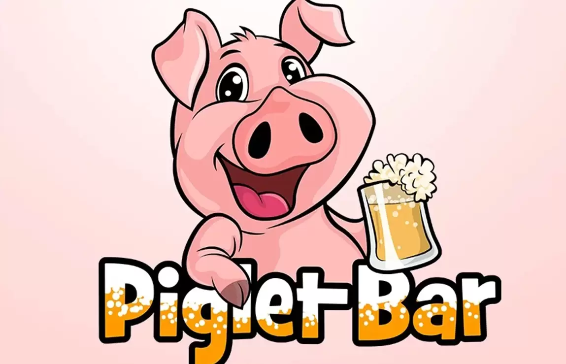 pig cartoon logo