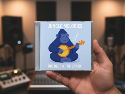 funny gorilla cartoon png download, purple gorilla in cartoon style
