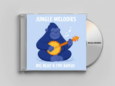 funny gorilla cartoon png download, purple gorilla in cartoon style