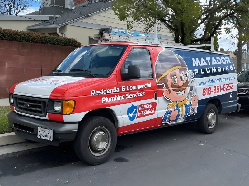 Custom Plumbing Logo Design in Cartoon Style