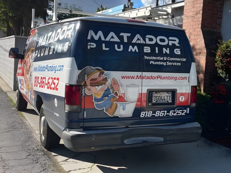 Custom Plumbing Logo Design in Cartoon Style
