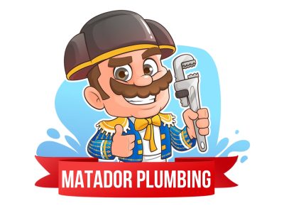 Custom Plumbing Logo Design in Cartoon Style