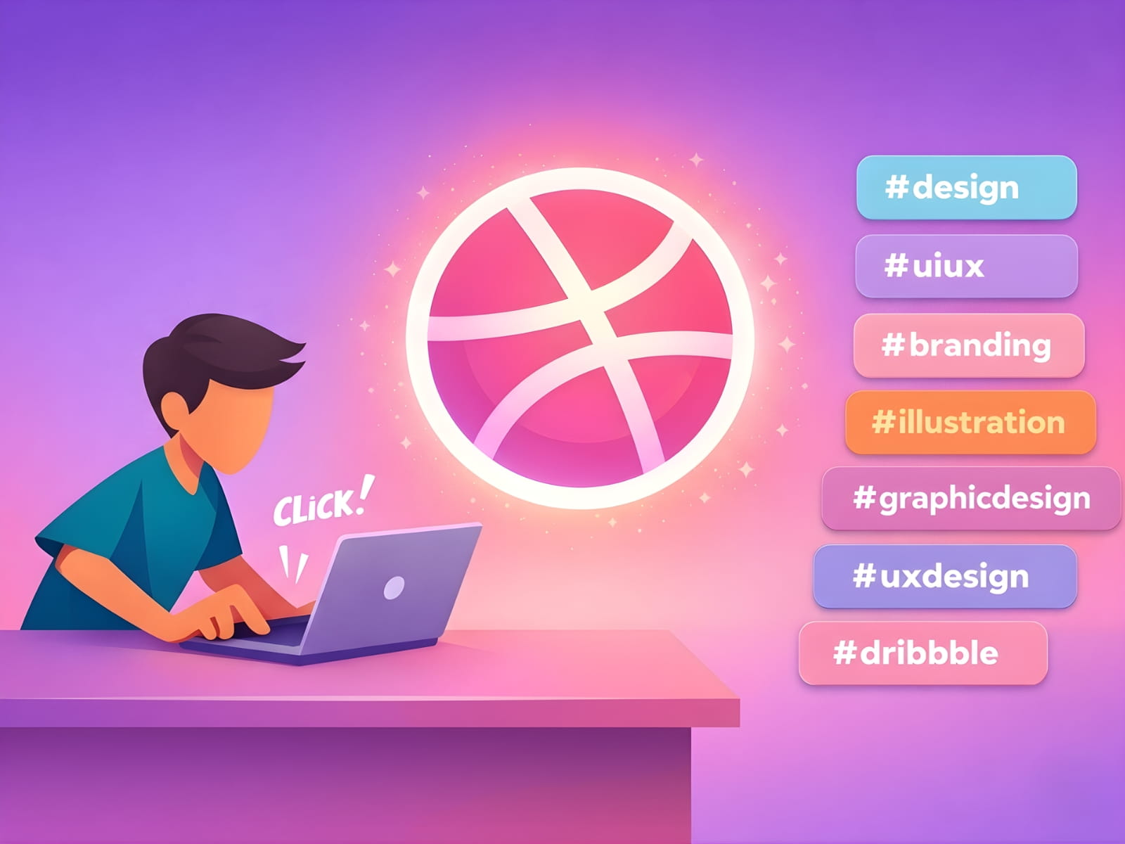 A Practical Chrome Extension for Faster Tagging on Dribbble